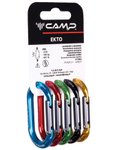 Camp - 5er-Set Karabiner mit automatischer Verriegelung - Rack Pack Ekto  - Grü