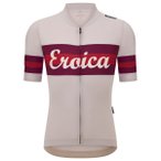 Santini - Eroica Timo S/S Jersey - Radtrikot Gr XS grau