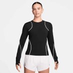 Nike W NK Run Division Reflectiv LS Damen ( Schwarz XL Größe,)