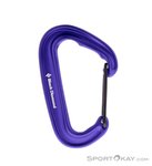 Black Diamond MiniWire Schnappkarabiner-Lila-One Size