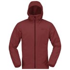 Norrøna - Femund Thermo60 Zip Hood - Kunstfaserjacke Gr S rot