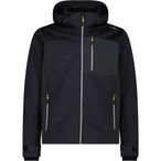CMP Zip   Herren  Softshelljacke schwarz Größe 3XL Trekking  Windabweisend Was