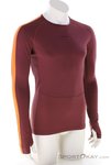 Icebreaker 200 ZoneKnit Merino L/S Herren Funktionsshirt-Dunkel-Rot-M