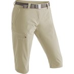 Maier Sports Inara Slim Capri Hose Damen  Kurze Hosen beige Größe S Camping  W