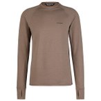 Salomon - Essential Lightwarm CN - Fleecepullover Gr L braun