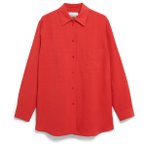 ARMEDANGELS - Women's Maalgaa Lino - Bluse Gr XS rot