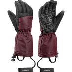 Leki Pow Swtch Zero  Kinder  Fingerhandschuhe lila Größe 6 Skifahren  Elastisc