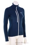 Ortovox Fleece Grid Damen Fleecejacke-Dunkel-Blau-XS