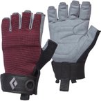 Black Diamond Women's Crag Half-Finger - Klettersteighandschuhe XS bordeaux