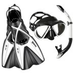 Mares - Set X-One Marea - Schnorchelset Gr 35-38 - S/M weiß/schwarz