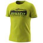 Dynafit - Transalper Graphic S/S Tee - Funktionsshirt Gr S oliv