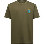 La Sportiva Moon Patch  Herren  T-Shirts oliv Größe S Bouldern | Sportklettern