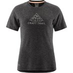 Craft Pro Trail Wool  Damen  T-Shirts schwarz Größe XS Trekking  Hautfreundlic