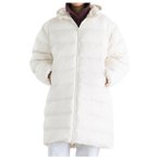 New Balance - Women's Boston Long Puffer Jacket - Mantel Gr L weiß