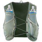 Salomon - Active Skin 8 Set - Laufweste Gr S grün