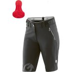 GONSO Damen Shorts Sitivo Shorts W Da-Bikeshort, Größe 44 in Schwarz