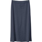 Mazine Linen Midi Rock Damen  Röcke blau Größe S Lifestyle  Hautfreundlich