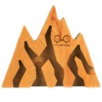 YY Vertical - Key Holder Mountain cherry