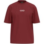JAKO Unisex T-Shirt Wardrobe, Größe S in Rot