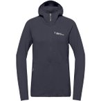 JACK WOLFSKIN Damen Funktionsjacke KOLBENBERG HOODED FZ W, Größe S in Grau