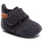 Bisgaard - Baby's Wool - Hüttenschuhe 18 grau