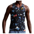 Nike - Dri-Fit ADV Aeroswift Singlet AOP - Laufshirt Gr XS schwarz