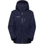 MAMMUT Damen Funktionsjacke Alto Guide HS Hooded Jacket Women, Größe XL in Bla
