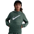 NIKE Kinder Kapuzensweat Multi Stain Repel, Größe M in Grau