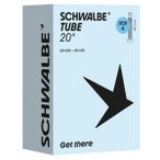 Schwalbe - 20'' (28/40-406) SCV6 - Fahrradschlauch Gr 20'' - 28/40-406 schwarz