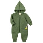 Engel - Baby Kapuzenoverall - Overall Gr 86/92 oliv