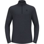ODLO Herren Pullover Mid layer 1/2 zip ROY, Größe XXL in Schwarz