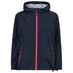 CMP - Girl's Jacket Fix Hood WP - Regenjacke Gr 116 blau