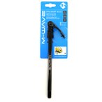 M-Wave - Stalwart Axle Steckachse - Fahrradanhänger Gr 12 mm schwarz