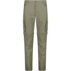 CMP Zip Off Hose Herren  Zip-Hosen oliv Größe 4XL Camping  Elastisch