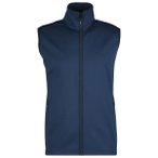 Stoic - AlsterbroSt. Stretch Fleece Vest - Fleeceweste Gr S blau