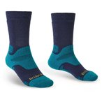 Bridgedale Hike MW  Herren  Wandersocken blau Größe 40  Trekking  Widerstandsf
