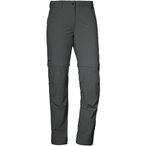 Schöffel Ascona Zip-Off Hose Damen  Zip-Hosen grau Größe L Trekking  Widersta