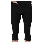Devold - Duo Active Merino 205 3/4 Longs - Merinounterhose Gr S schwarz