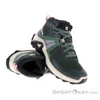 Salomon X Raise Mid GTX Kinder Wanderschuhe Gore-Tex-Oliv-Dunkelgrün-33