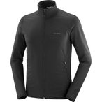 Salomon Essential Lightwarm Hybrid  Herren  Fleecejacke schwarz Größe M Trekki