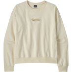 Patagonia 95 Oval Logo Daily Crew  Damen  Pullover beige Größe S Lifestyle  El