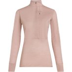 Icebreaker Damen 200 Realfleece Descender Half Zip Pullover (Größe XS, rosa)