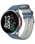 Polar - GPS-Uhren - Polar Vantage Silver/Blue  aus Wolle - Grau
