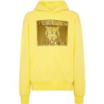 PLEIN SPORT Hoodie TIGER, Größe XL in Gelb