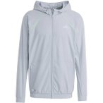 ADIDAS Herren Kapuzensweat Tech Apparel, Größe S in Silber