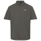 Jack Wolfskin - Prelight Suncool Shirt - Hemd Gr S braun/grau