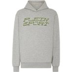 PLEIN SPORT Hoodie TIGER, Größe M in Grau
