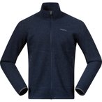 Bergans Rabot Merino Fleece  Herren  Fleecejacke blau Größe L Trekking  Elasti