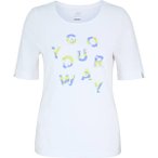 JOY Damen Shirt SURA T-Shirt, Größe 48 in Weiß