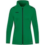 JAKO Damen Trainingsjacke Challenge mit Kapuze, Größe 34 in Grün